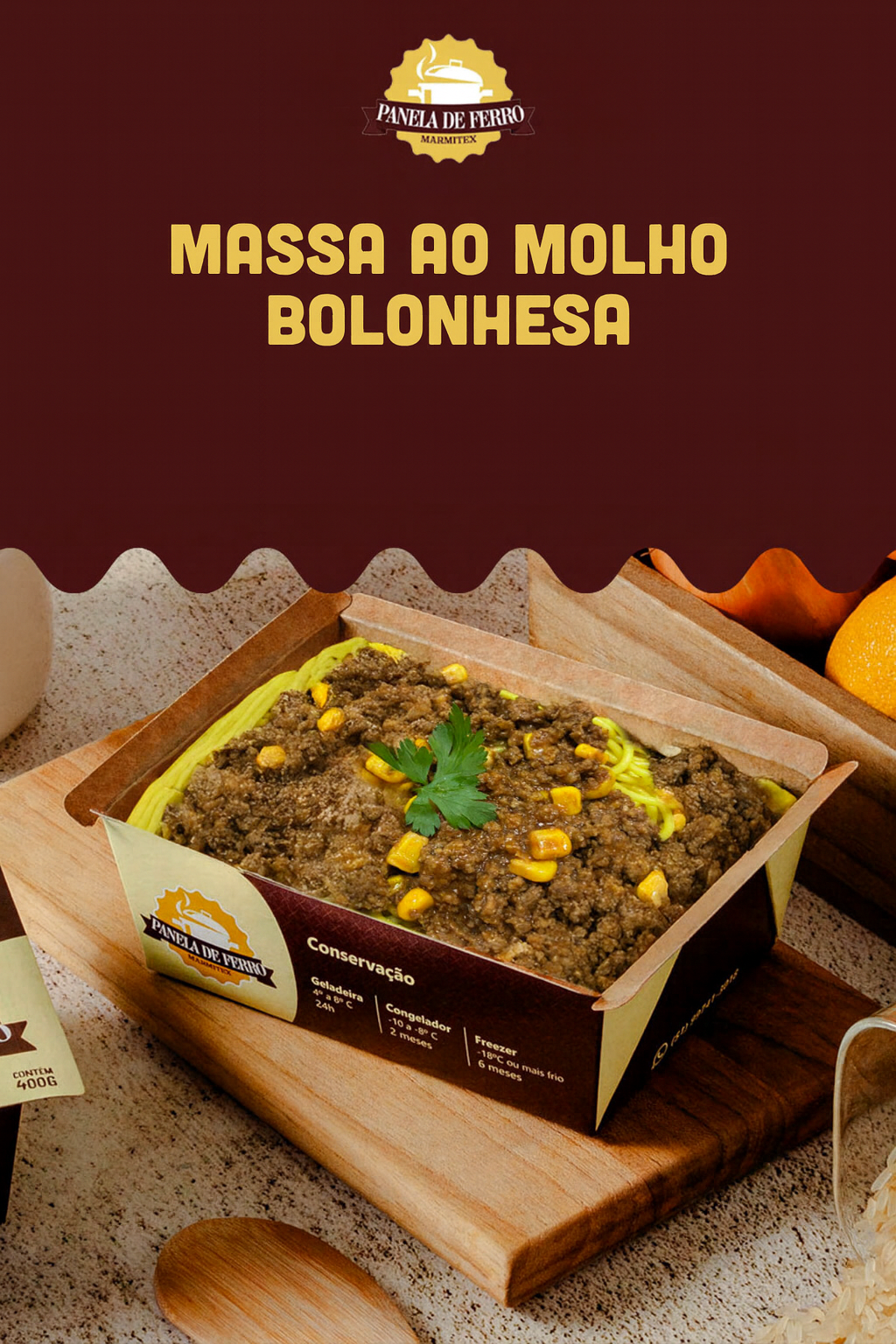 Massa ao Molho Bolonhesa